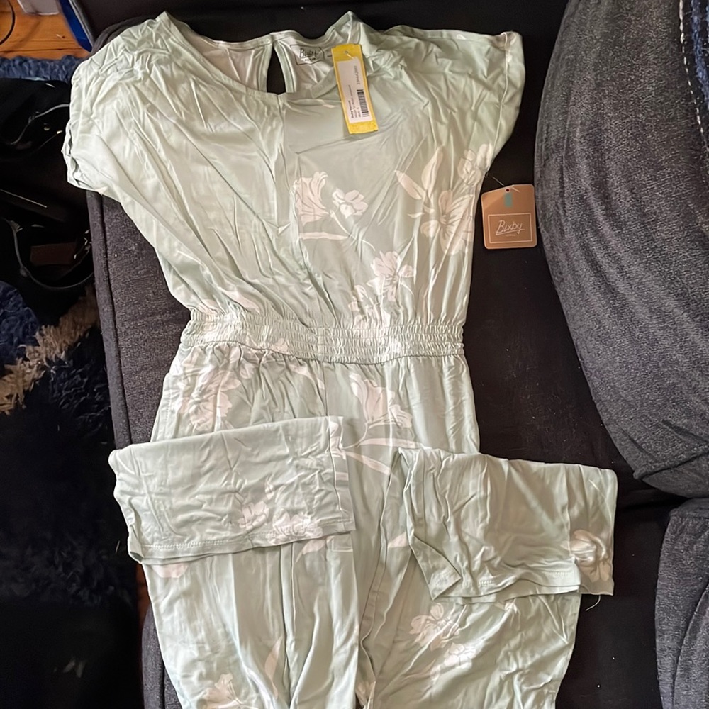 NWT girls large jumpsuit